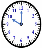 LND Math Test Clock 13